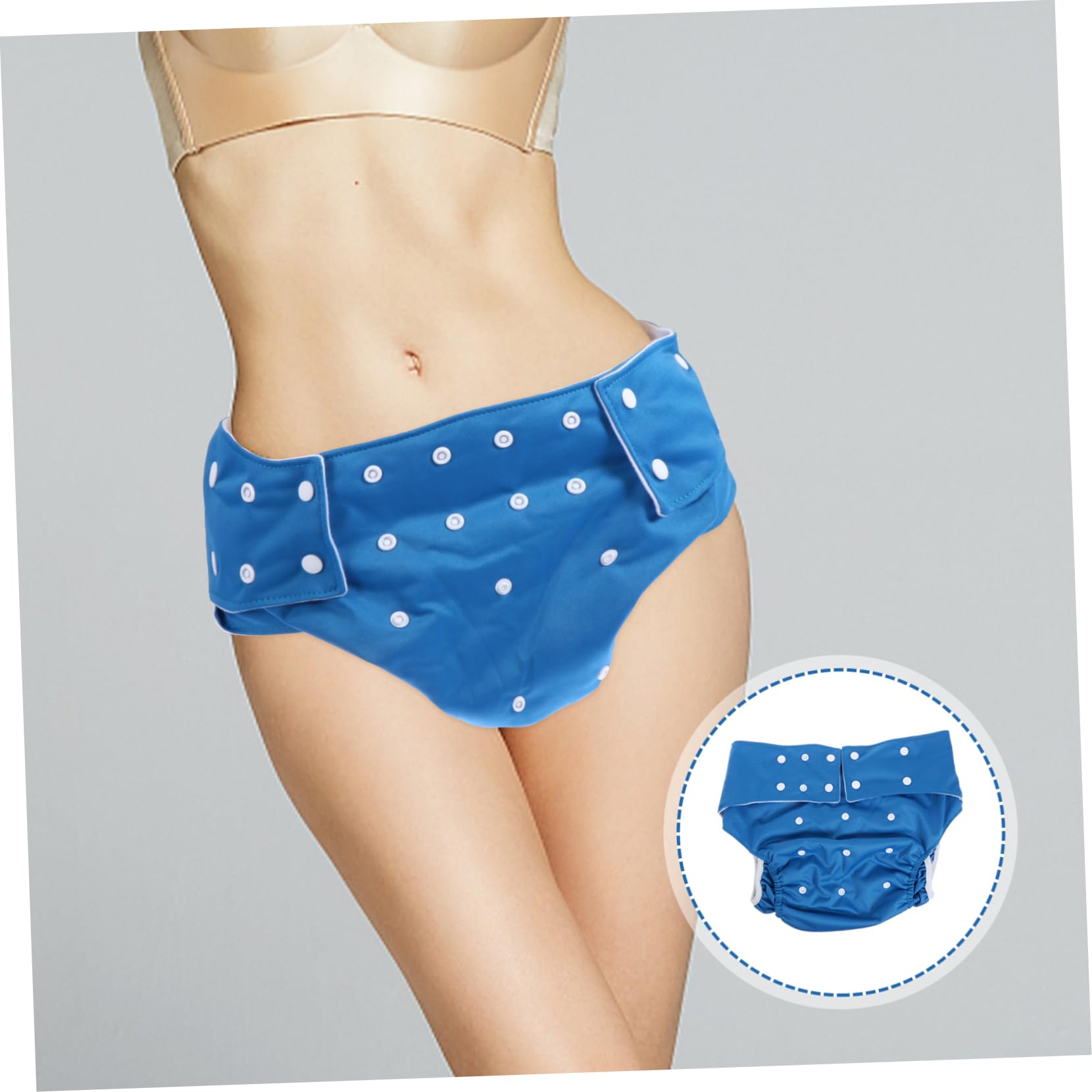 Ipetboom Adult Diaper Liners Absorbent Waterproof and Reusable for Gentle Incontinence for Night