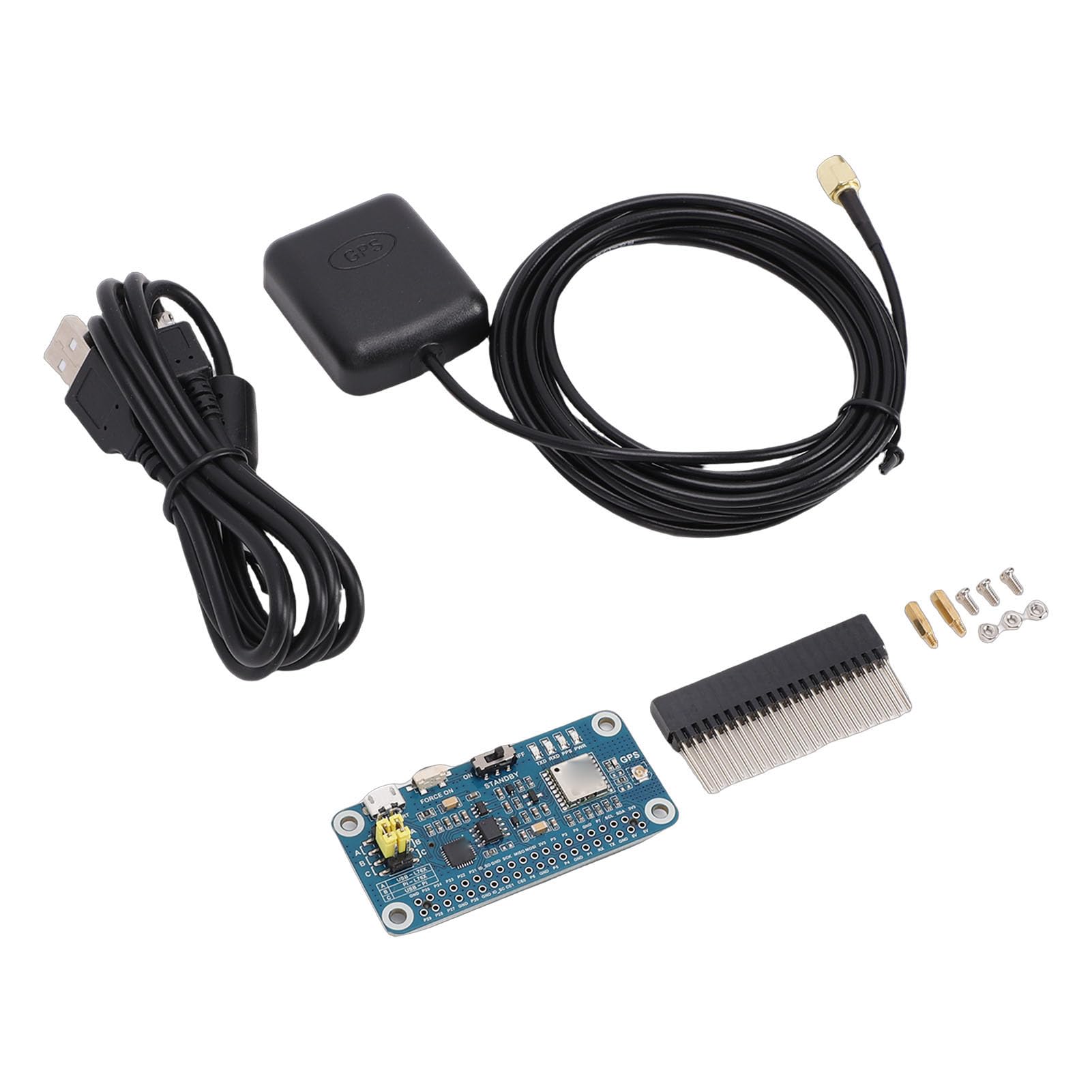 Fabater Scheda di Espansione Modulo Multi GNSS con sensibilità Migliorata e funzionalità AGNSS per Kit di Integrazione Facile GPIO RasPi 40PIN