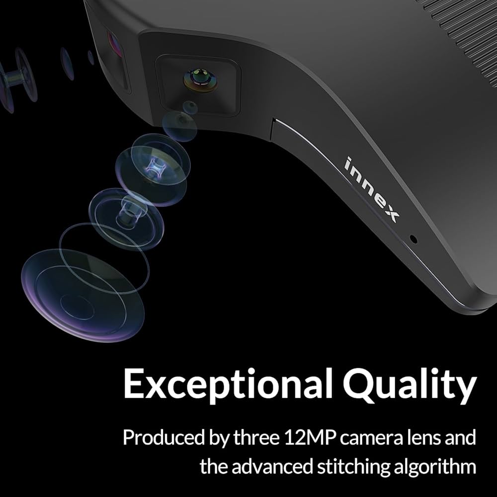 ≪美品≫ Innex C831　4K 180°パノラマWebカメラ Innex C831 180° Panoramic 4K Wide Angle Webcam with