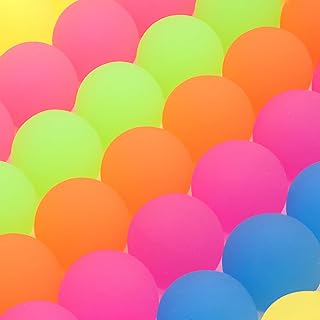 Entervending Bouncy Balls - 50 Pcs Small Bouncing Balls - 1.26 Inch Bounce Balls - Bouncing Balls for Kids - Vending Machine Toys - Bouncy Ball Vending Machine Refill in Bulk