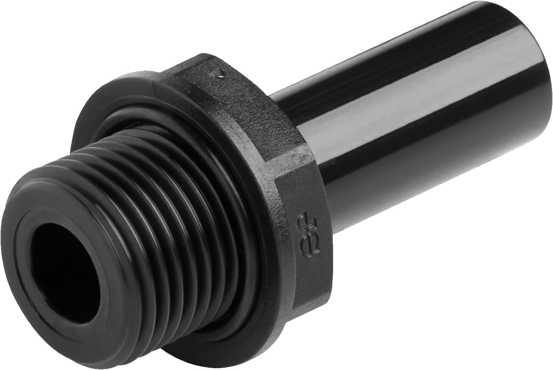Metric John Guest, Speedfit Stem Adaptor 12mm Stem OD x 1/2" Thread