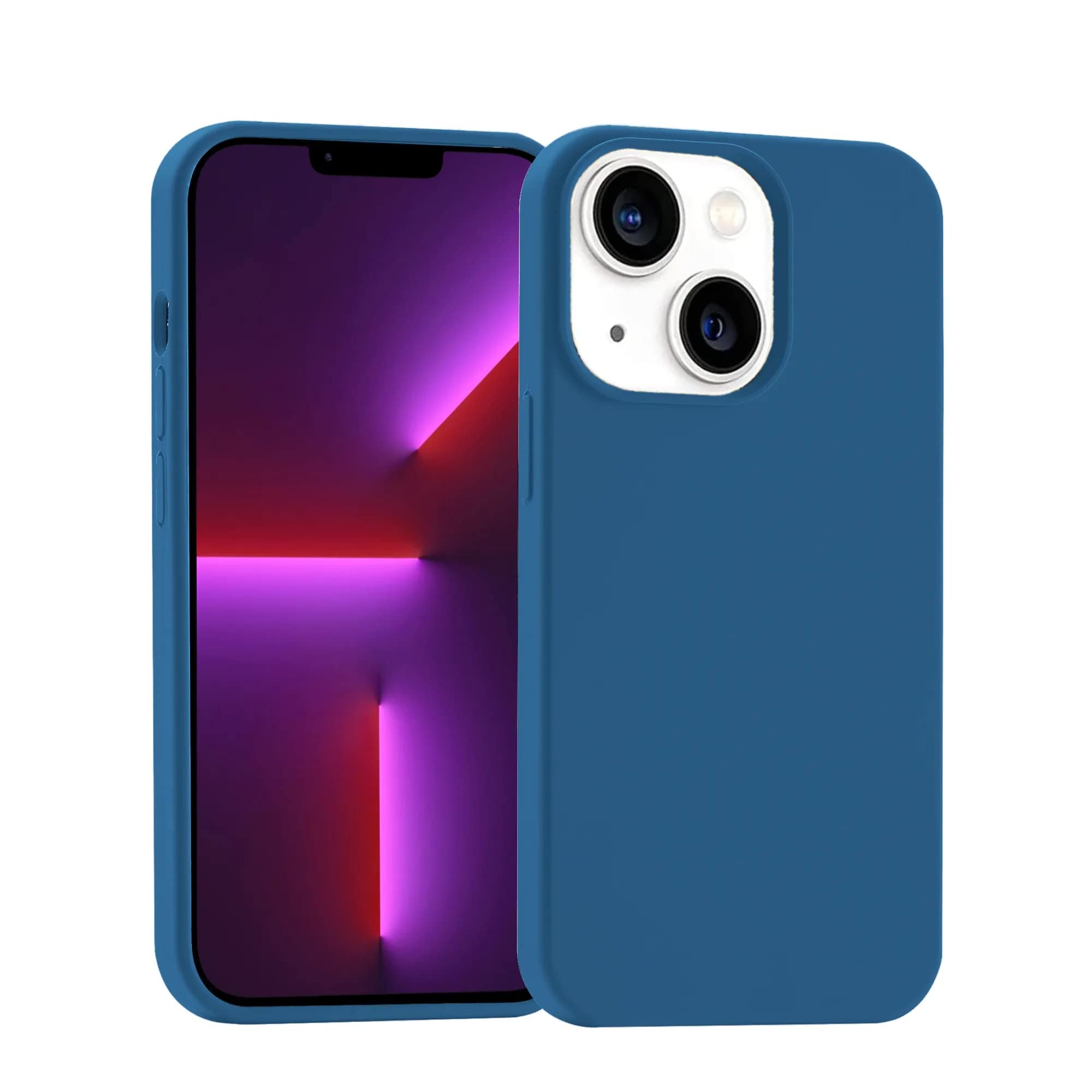 Captese Silken Premium Silicone Case with Hard PC Back for iPhone 14 Plus (6.7-inch), Support Wireless Charging, Slim and Lightweight (Pine Green) (B0BGKWF8LH) Amazon Price History, Amazon Price Tracker