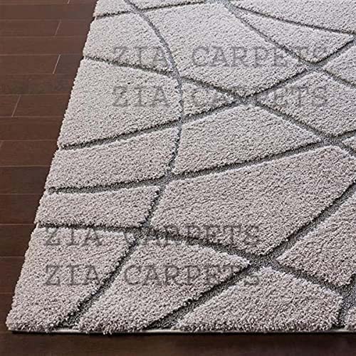 Image of Modern Quality Carpet /Trending Design Hand Woven Fluffy Rug /Mats for Bedroom /Dinning Hall /Living Room 2-inch Thick [Size 8x10 feet]