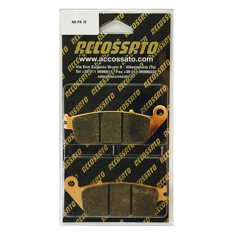 Pastiglie Freno Accossato Anteriori per HONDA X CB 500 2016