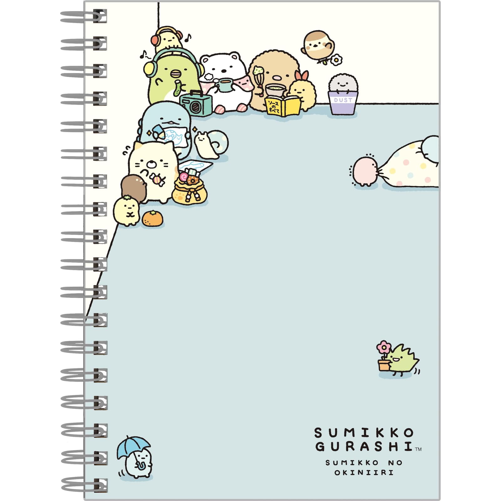 San-X Sumikko Gurashi "Sumikko no Kiiri" B6SP Notebook, NY44001 H7.1 x W5.0 inches (180 x 128 mm)