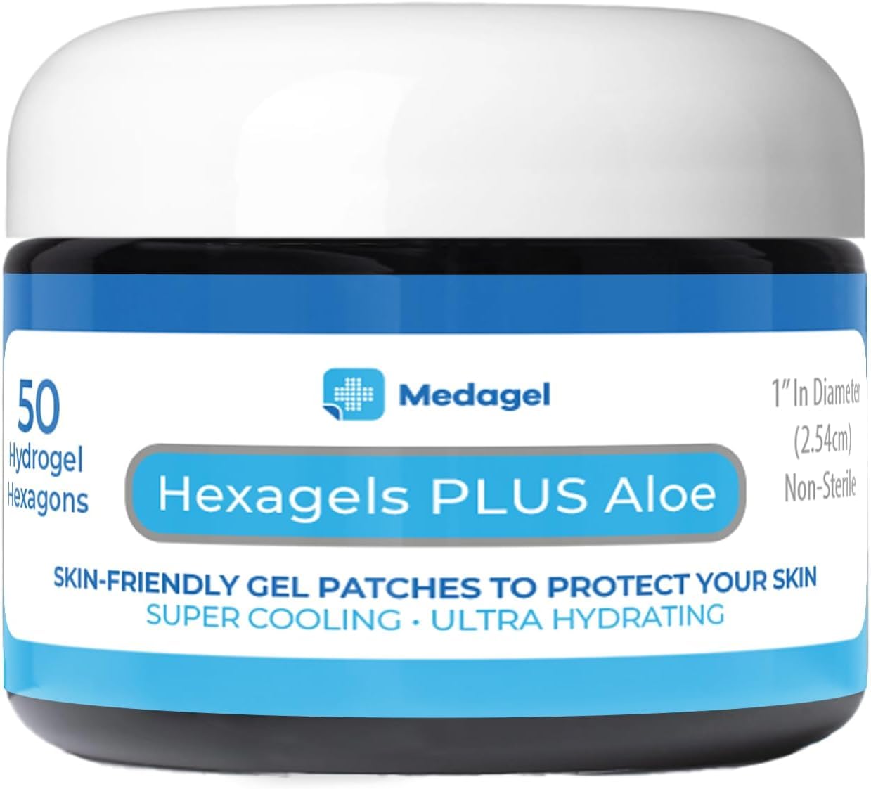 Amazon.com: Medagel Hexagels Plus Aloe Vera - Advanced Healing