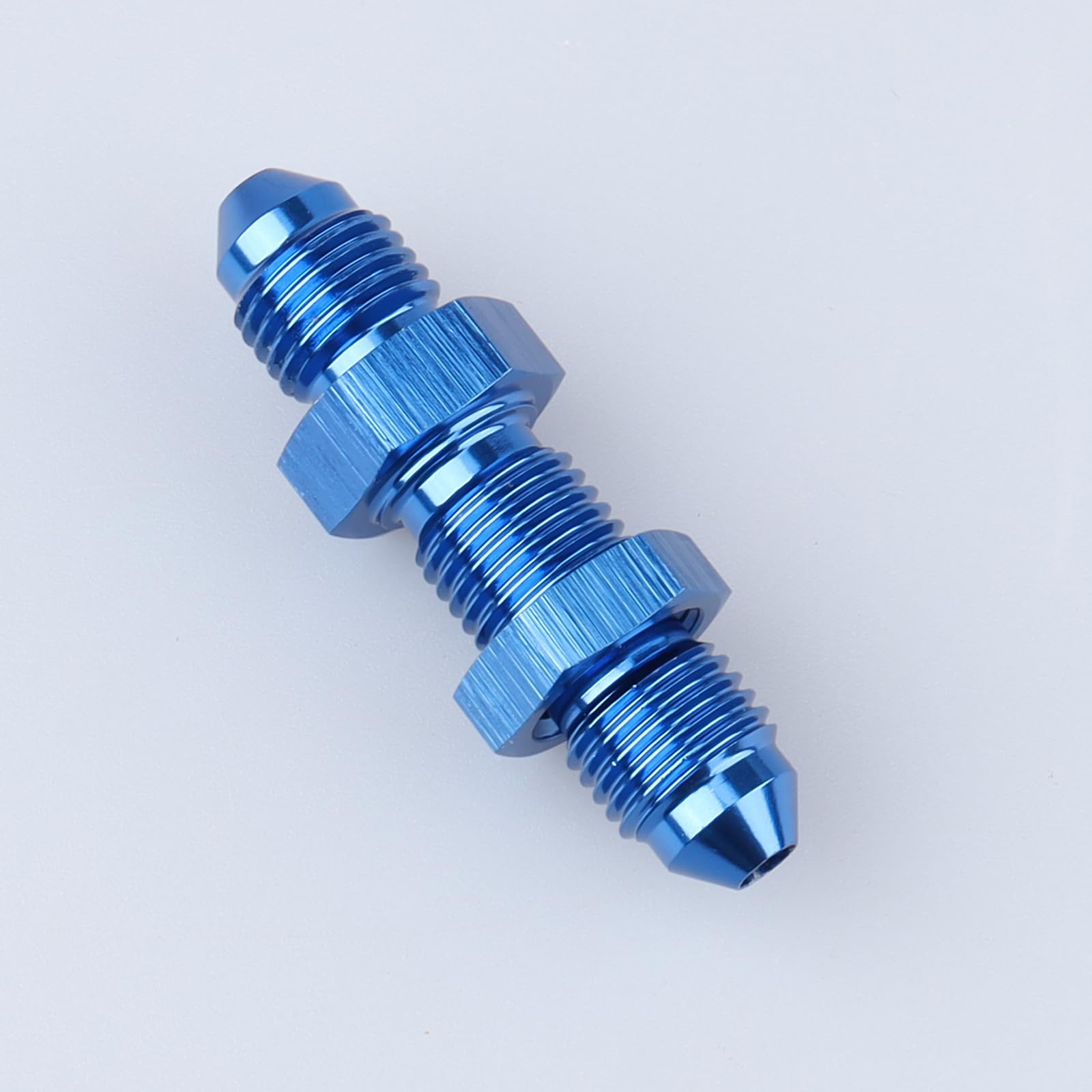 100107 AN To NPT Straight 3/8 Flare Fitting | Purchase Blue 3/8 In. NPT To -8 AN Flare Adapter Fittings - Foto 5