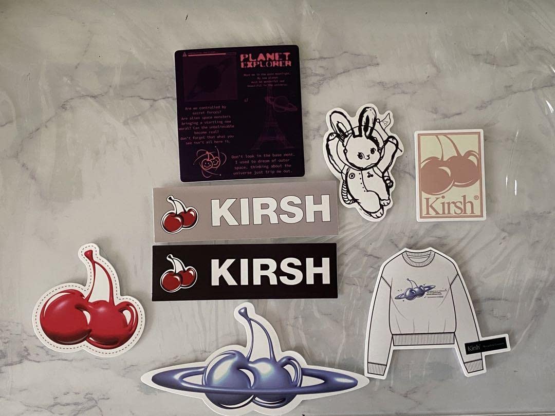 Amazon.co.jp: キルシー kirsh ステッカー さくらんぼ シール