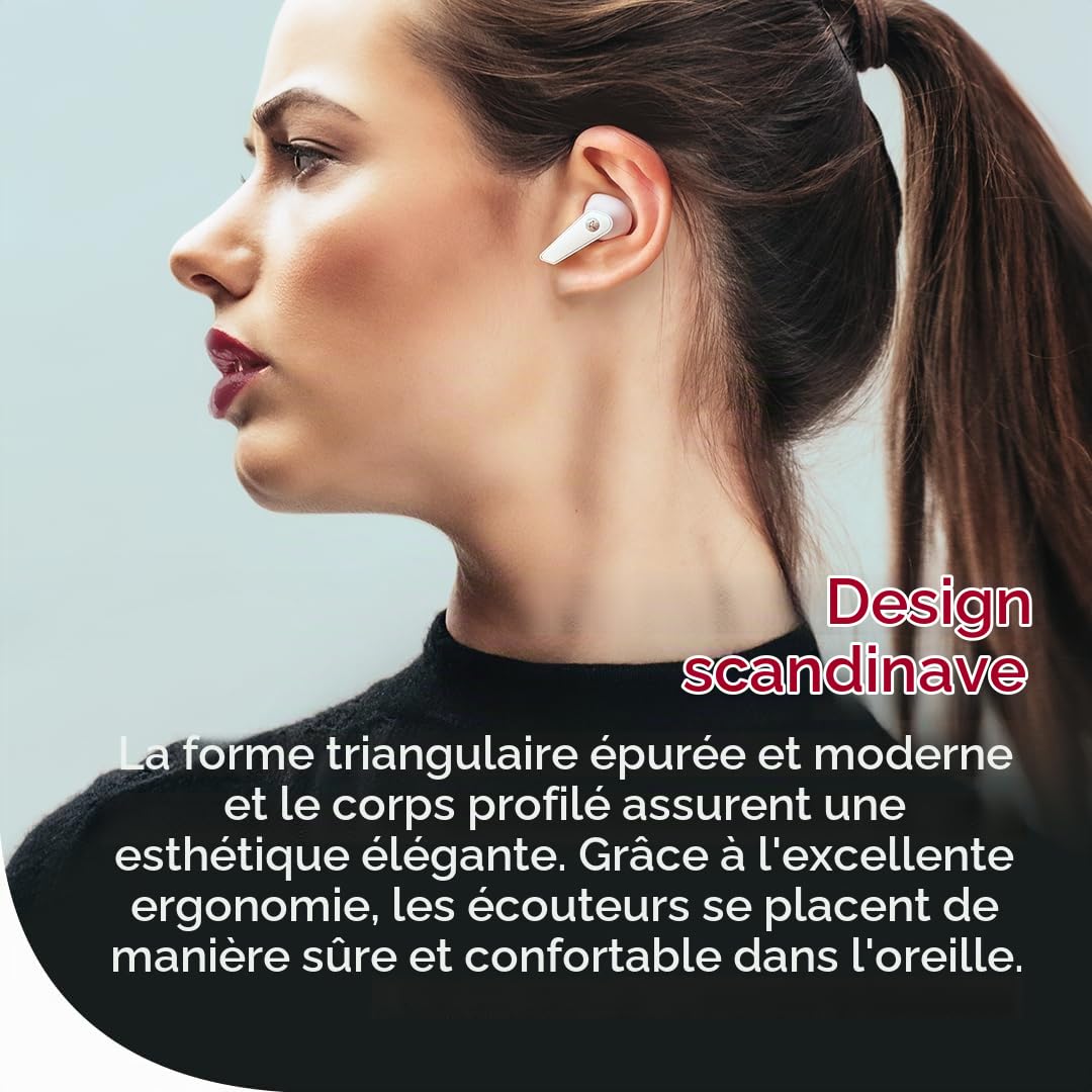 Libratone AIR+ 3 True Wireless in-Ear Casque Noir