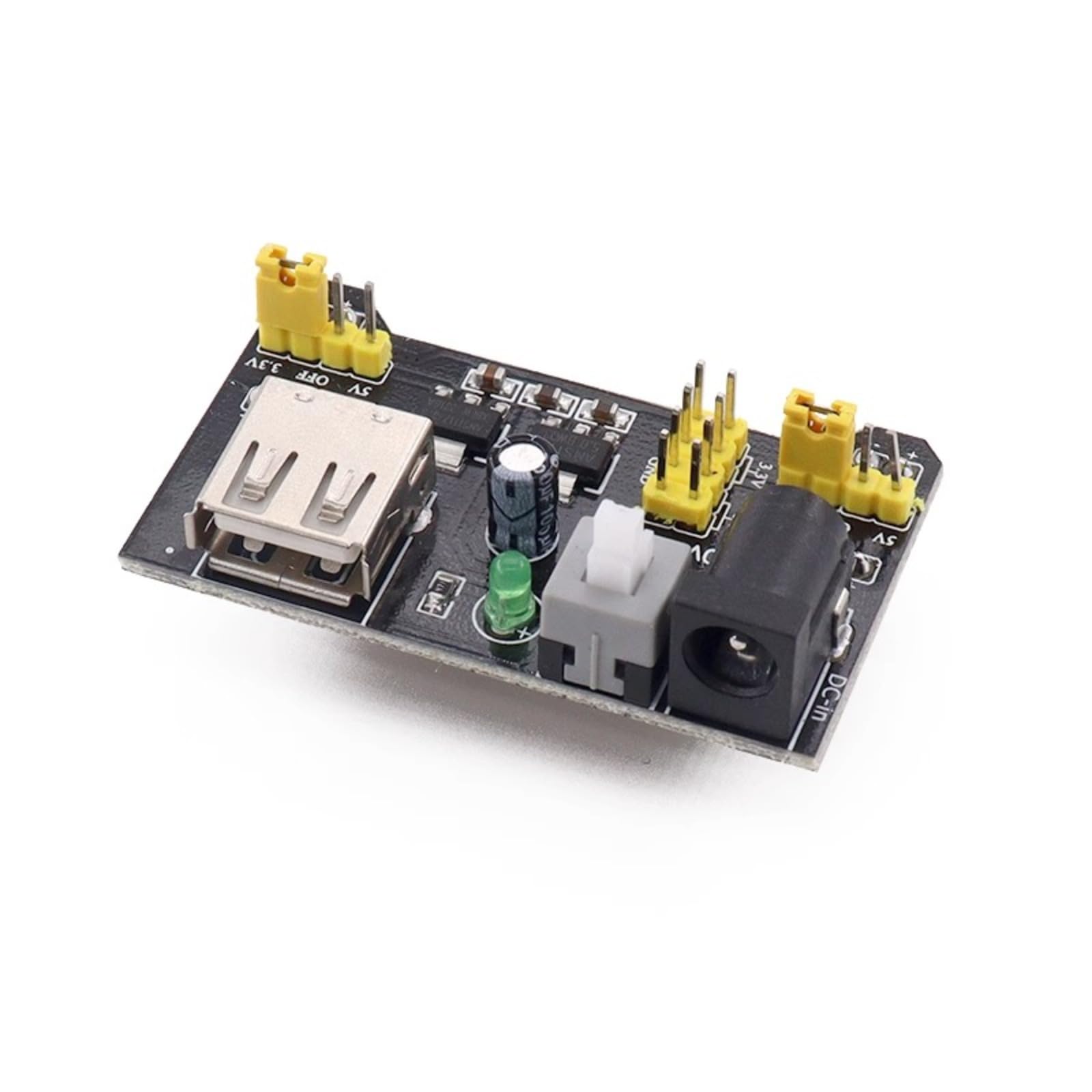 1PCS MB-102 breadboard Power Module Compatible with 5V 3.3V Dual 5V/3.3