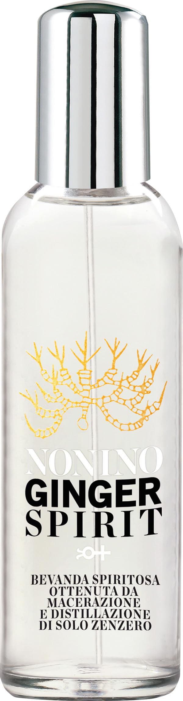 Nonino Twist Ginger Spirit Spray | 50 Prozent vol. | Destillat aus reinem Ingwer (1 x 0.1 l)