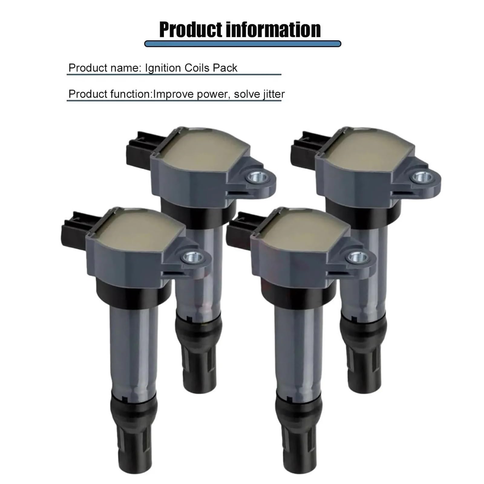 Set Bobina Di Accensione Bobina di accensione 4 pezzi MW250963 per Mitsubishi Space Star 4A91 4A9 ricambi auto