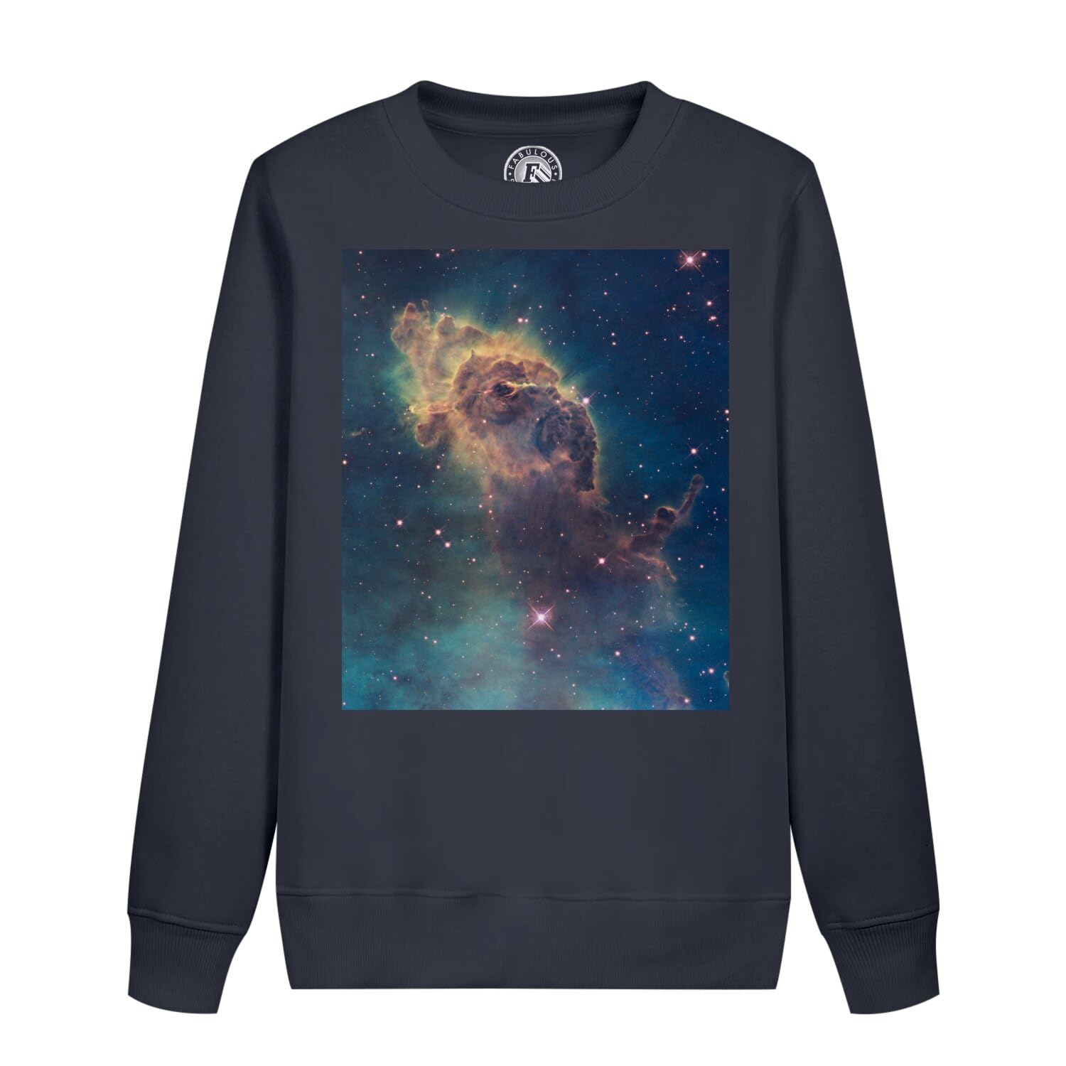 Sweatshirt enfant nébuleuse galaxie pull astronomie espace ado - 4
