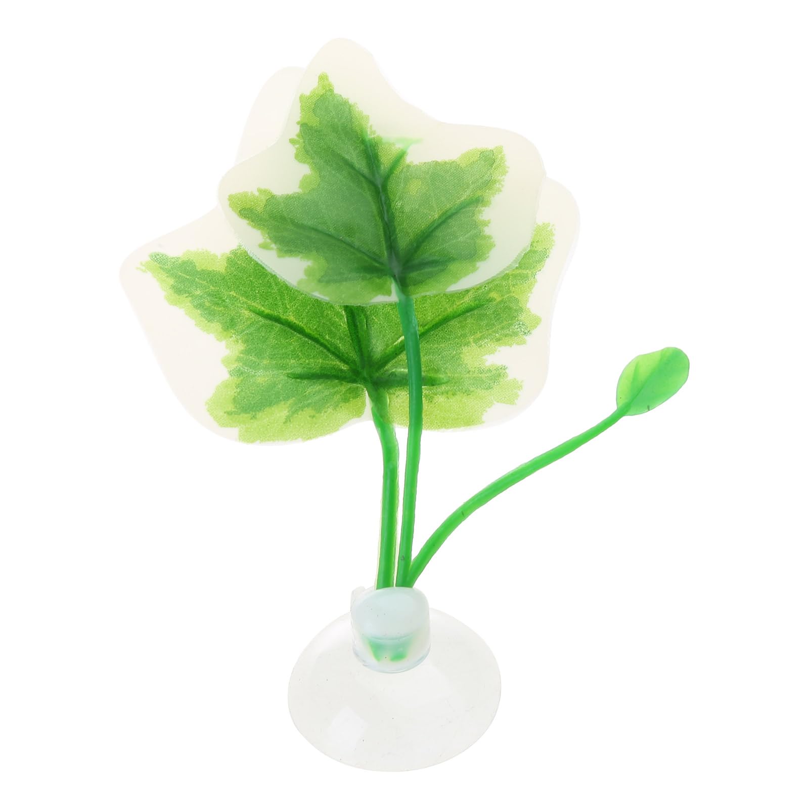 NEWFT Fish Hammock Plant Suction Cup Bed Realistic Pad Hammock Bed for FishTanks Aquariums Habitats Decoration