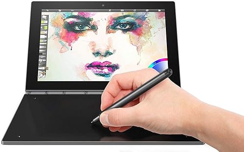 Miniatura 2 de Lenovo Yoga Book - Tablet Android FHD de 10.1 pulgadas, tableta 2 en 1 (procesador Intel Atom x5-Z8550, 4 GB de RAM, 64 GB SSD), Gunmetal, ZA0V0035US