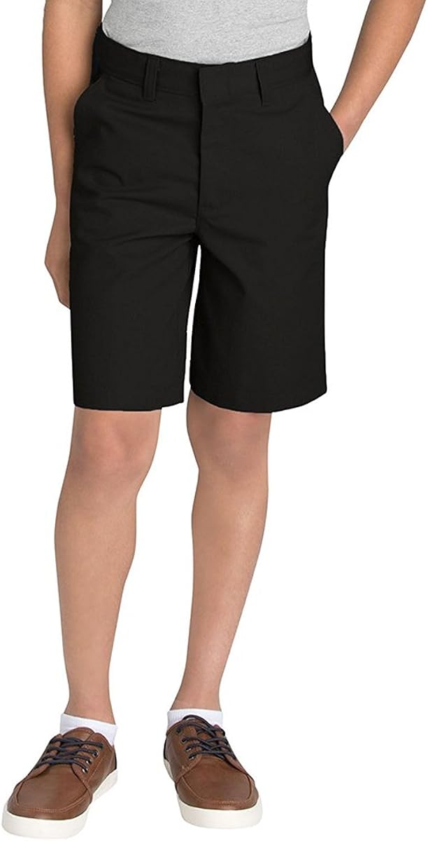 Dickies Boys' Flex Waist Flat Front Short