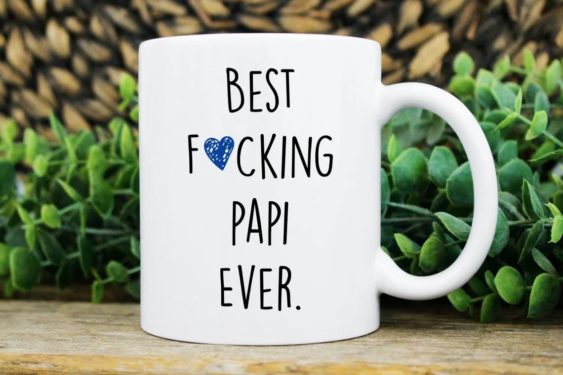 VIGAT Fathers Day Gift, Funny papi Gift, papi Gift, Gift for papi, papi Mug
