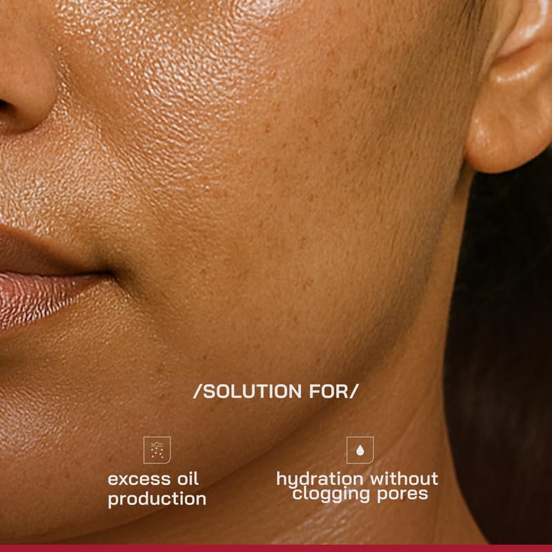 Image of /PHD / 3% Niacinamide Oil-Free Moisturizer | Face Moisturizer for Oily & Acne-Prone Skin | Lightweight Gel for Men & Women with CICA & Tripeptide | Hydrates & Controls Oil | 0.05% Salicylic acid| 100g