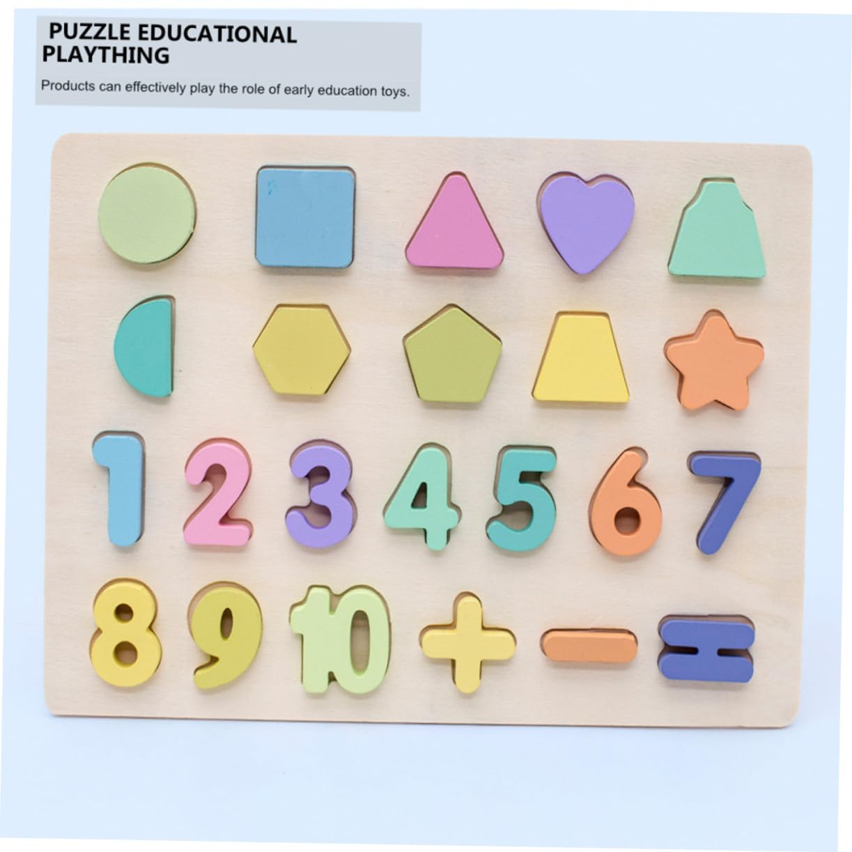 WOONEKY Bloques Números y Letras Rompecabezas Educativos Infantiles Montessori para Niña y Juguetes de Construcción para Desarrollo Cognitivo y Aprendizaje Temprano