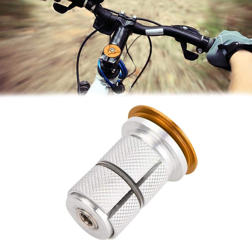 Cuffia con Stelo da Bici, Lega di Alluminio Forcella Expander Bulletta per Tappo da 1 Pollice (24,5 mm) / 1,25 Pollici (28,6 mm)