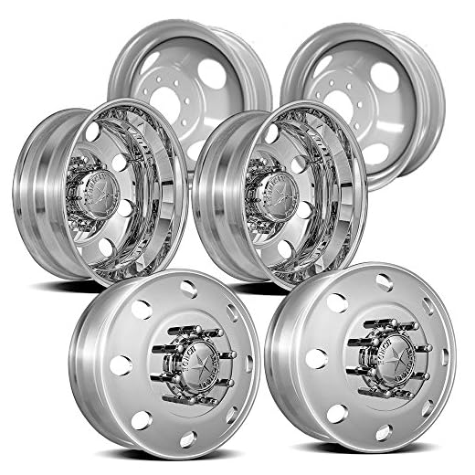 American Force Dodge 3500 Dually 19.5" Aluminum Dual Wheel Kit