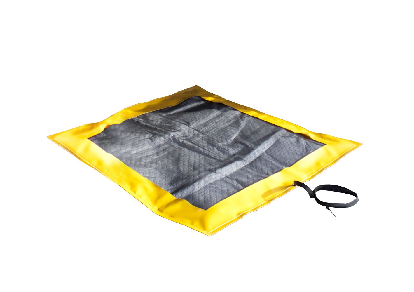 Enpac 5670-YE Dripillow Berm with Pad, 3 Gallon Spill Capacity, 24