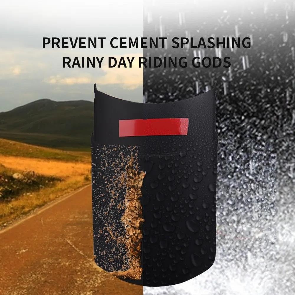 Moto Mudguard Per Gold Per Wing GL1800 2018-2022 2021 2020 2019 Moto Parafango Anteriore Protezione Splash Estensione In Plastica ABS Moto Parafango