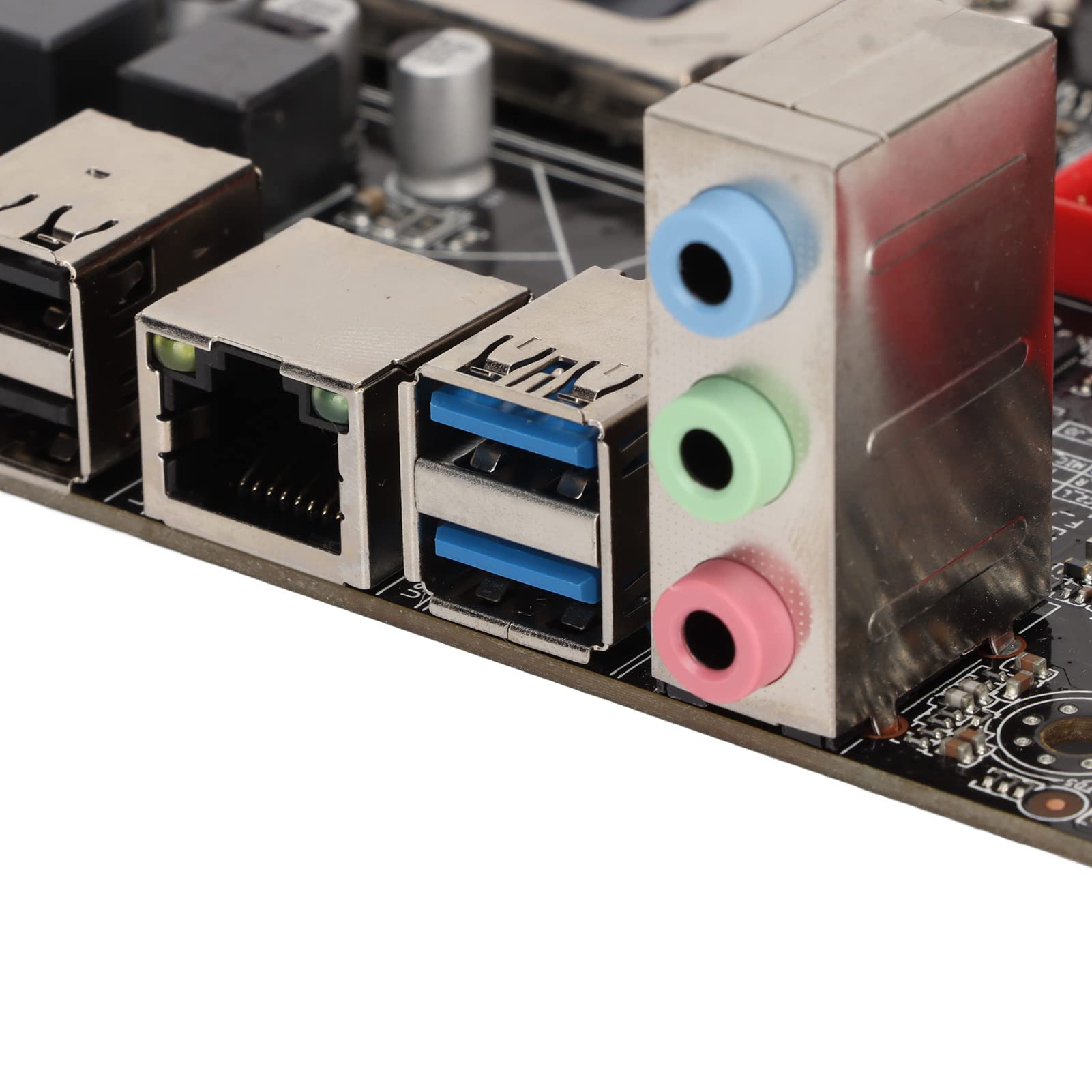 Płyta główna B75M Płyta główna LGA1155, płyta główna M ATX Compact DDR3 z kartą sieciową 100M, karta dźwiękowa ALC6625.1, VGA, płyta główna do gier HDMI