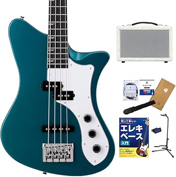 Amazon | Ryoga SKATER-BASS Ocean Turquoise Blue ベース初心者11点