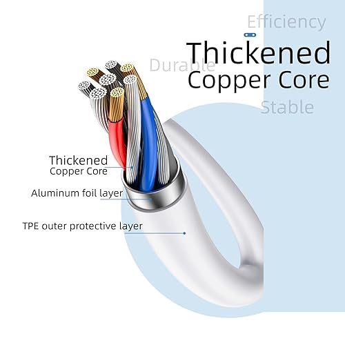 Kwevos Cable de carga magnético USB CC de repuesto, 31.4 pulgadas de largo, 0.39 pulgadas, para juguetes, vibradores, limpiador facial, cepillo de