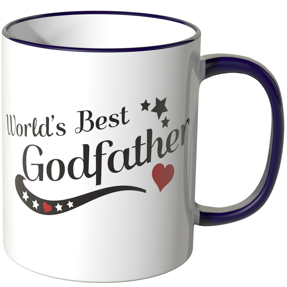 Wandkings Cup, saying "World's Best Godfather" - PURPLE