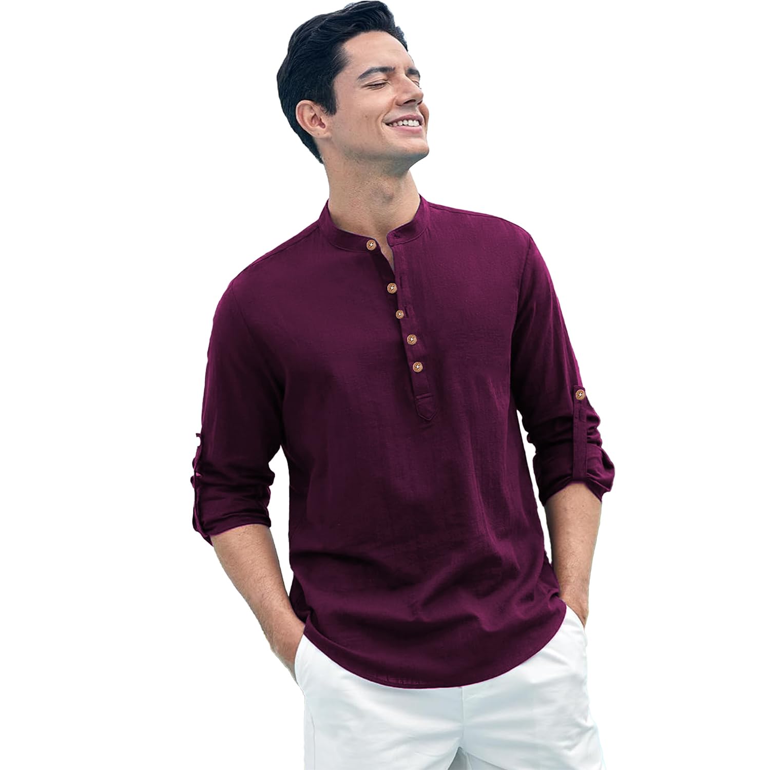 vida loca Slim Fit Short Kurta for Men and Boys.(KRT_BTN04, Navy Blue)-picture-43