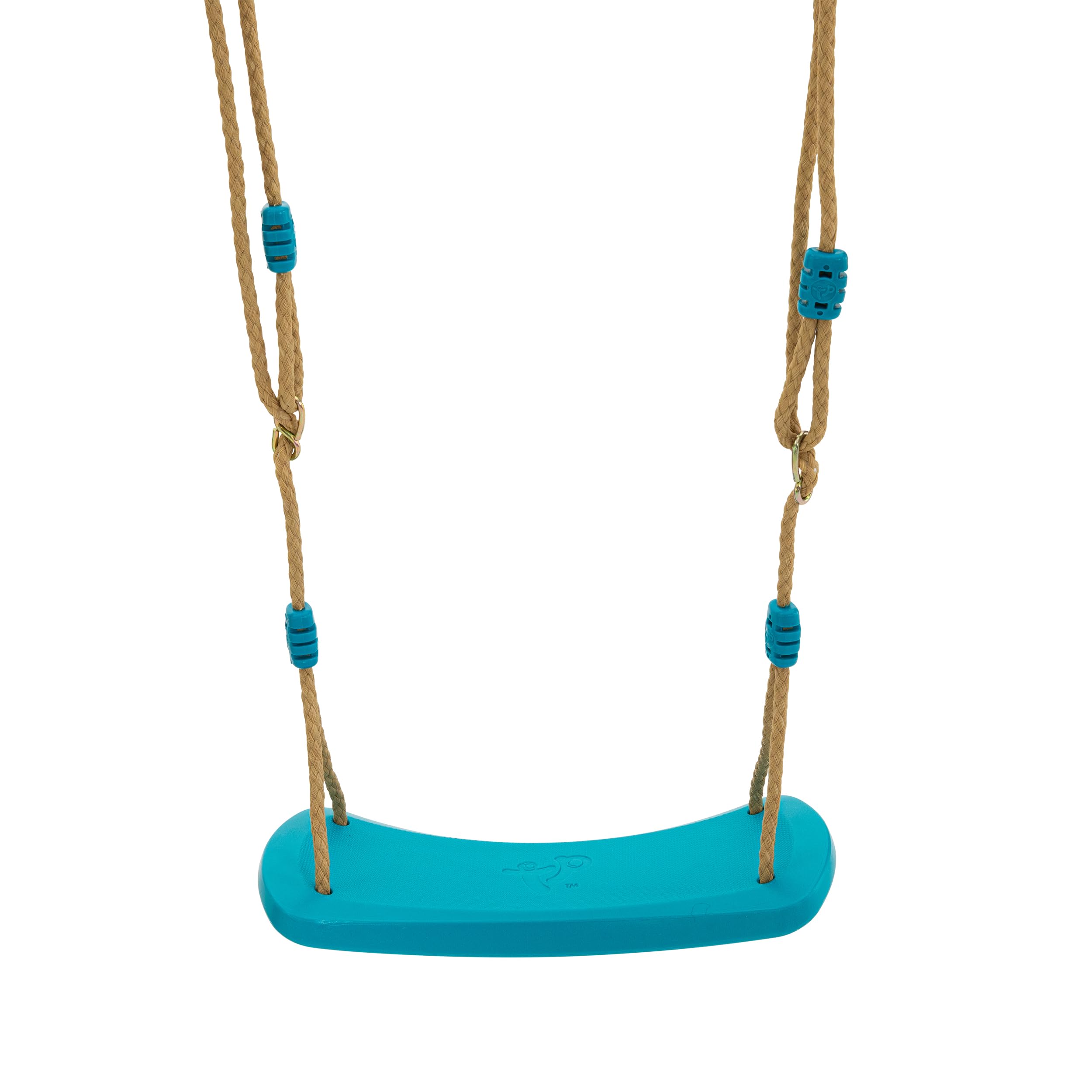 TP Toys Classic Blue Swing - Outdoor, Durable, Adjustable, 190-250 cm, Sturdy Structure