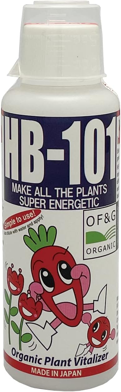 WARMHAND Flora HB-101 Organic All-Purpose Plant Vitalizer Concentrate / OF&G Organic Certified / 100ml