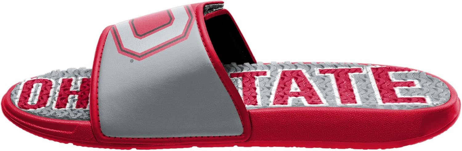 FOCO NCAA Men's Sport Shower Gel Slide Flip Flop Sandals - Image 2