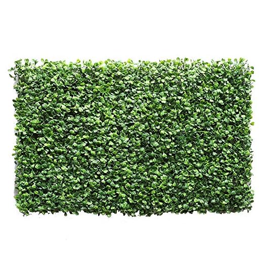 Blomvägg LVZAIXI konstgjord hängande växt väggdekor bakgrund plastsimulering golv balkong terrass gräsmatta bakgrund (färg: A, storlek: 40 x 60 cm)