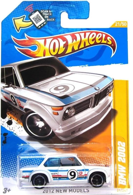 Image of Hot Wheels 1:64 BMW 2002 2012 HW Premiere Ages 3 and Up 21 /50 (White)