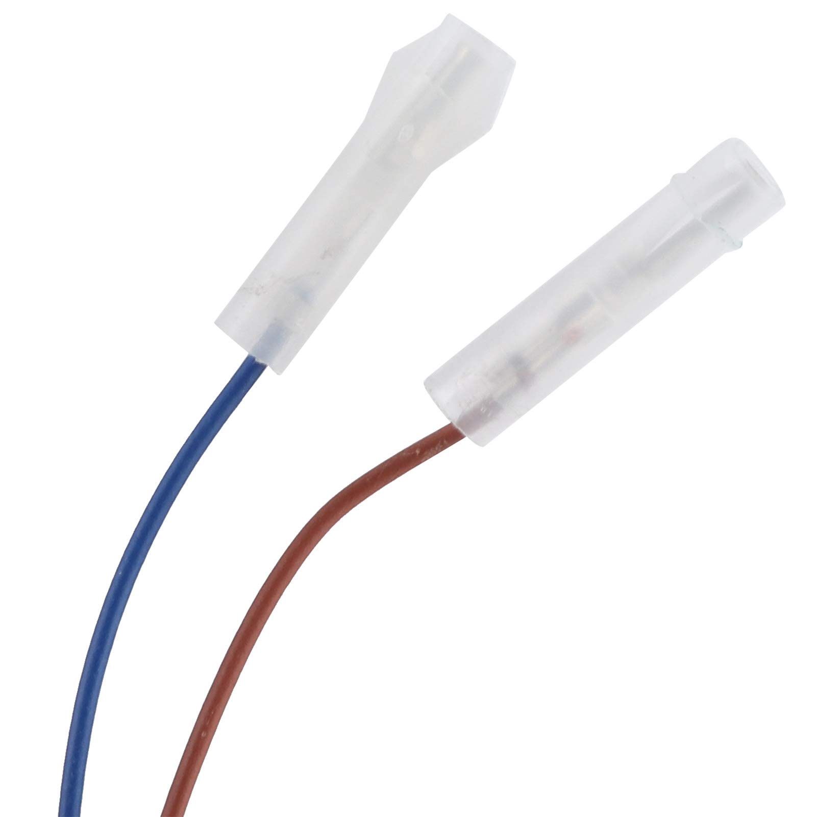 KIMISS 1 Paio di Indicatori di Direzione per Moto da 12 V, Indicatori di Direzione a LED Anteriori Color Ambra per Tiger 800/1200