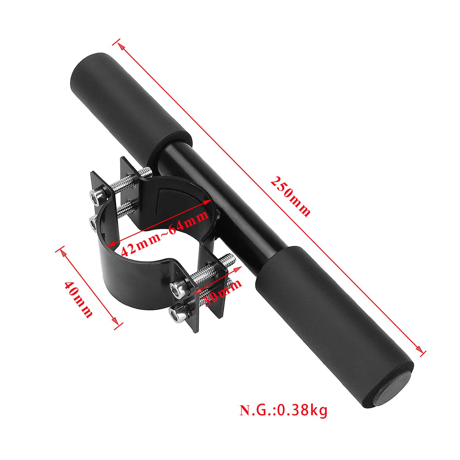 Maniglia Scooter Elettrico Manubrio Bambini con Luce di avvertimento per Segway Ninebot Serie ES Max G30/G30E ll/G30 LE/ES1LD Accessori Monopattini