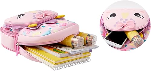 Miniatura 7 de Mochila preescolar de neopreno para niños pequeños mochila de almuerzo impermeable para niños y niñas Dinosuar Girl