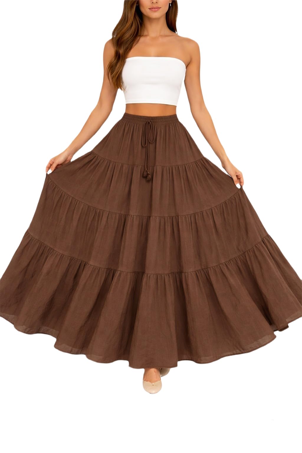 Long creap Skirt for Women and Girls-picture-10
