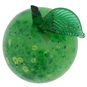 Amazon.co.jp: GlassOfVenice ムラーノガラス リンゴの置物