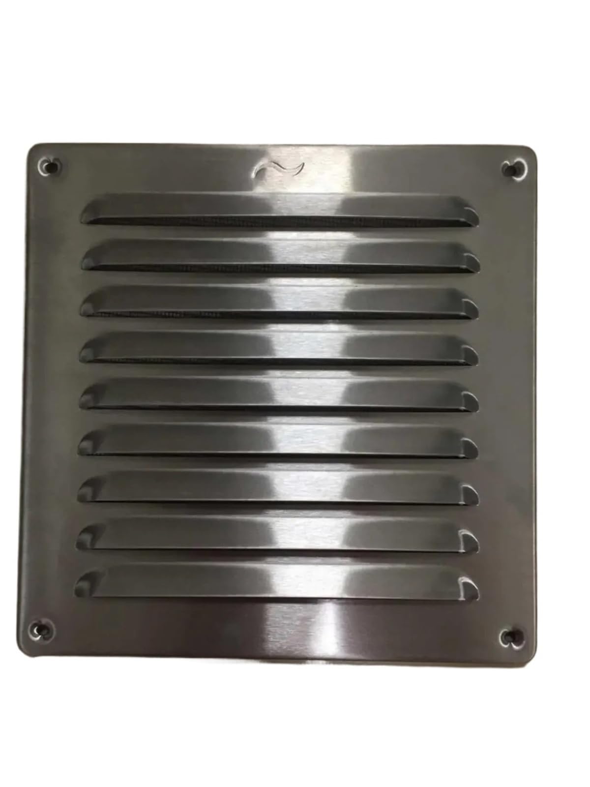 Ventilation Grilles Stainless Steel Air Vent Ventilator Grille Undereave Under Eave Louvers Copper Ventilation(W195H195mm SUS304)