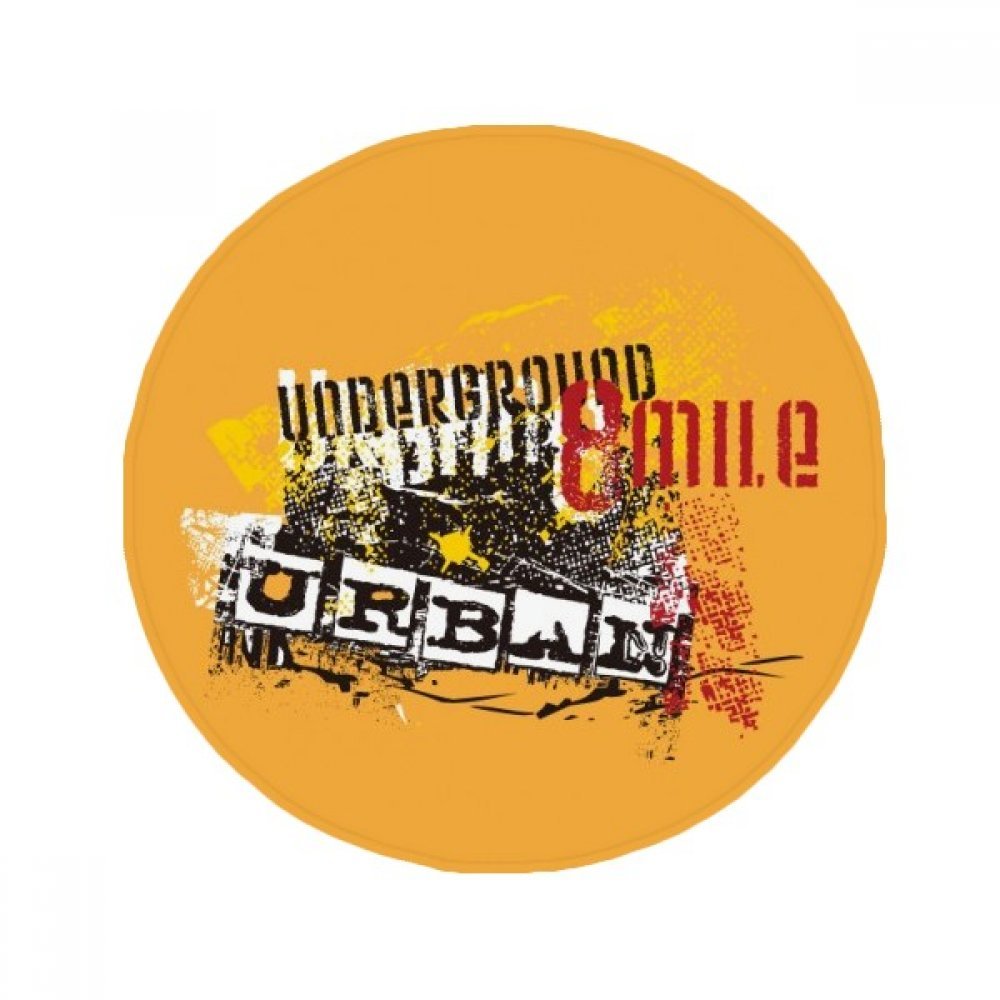 Estera antideslizante para la entrada de la cocina o baño con diseño urbano moderno