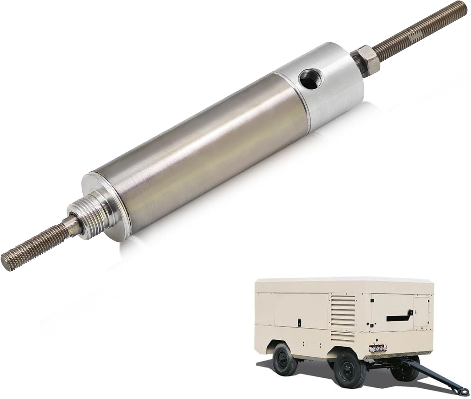 Pneumatic Air Cylinder 35592435 Compatible with Ingersoll Rand Air Compressor XP375WJD P185WJD XP185WJD P185WJD Hydraulic Cylinder