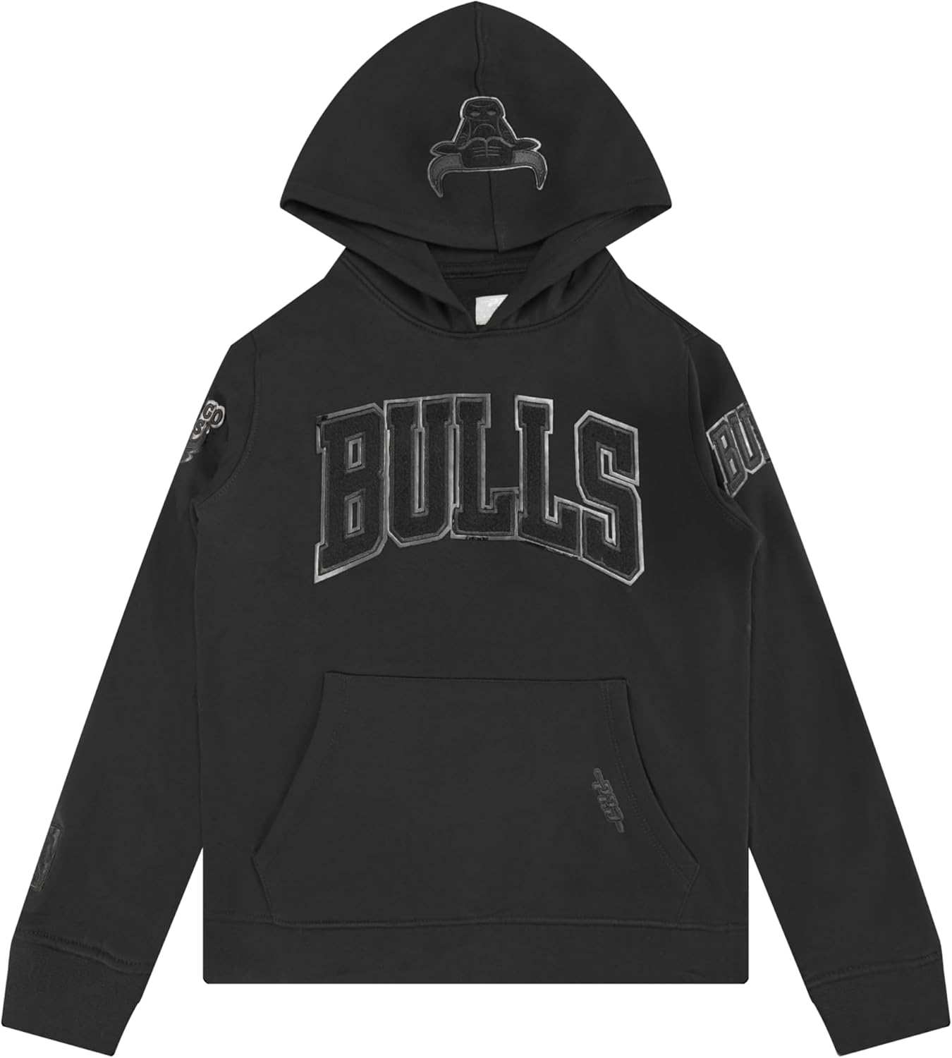 Pro Standard NBA boys Big Boys Nba Classic Triple Black Fleece Pull Over Hoodie