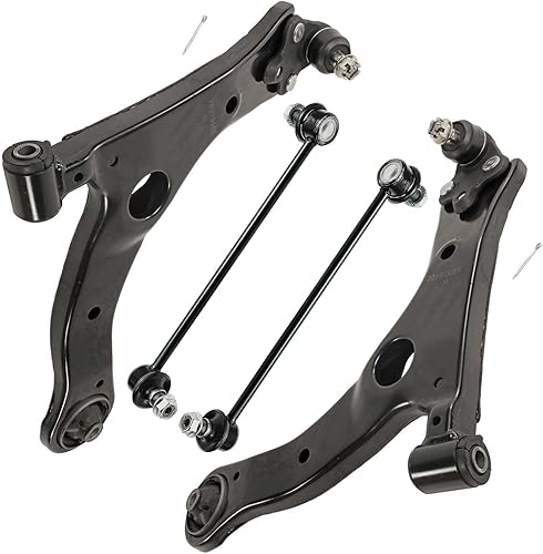 Miniatura 140 de Detroit Axle - Kit de brazos de control delanteros de 4 piezas para Saturn Vue Suzuki XL-7 Chevrolet Captiva Sport, 2 brazos de control inferiores
