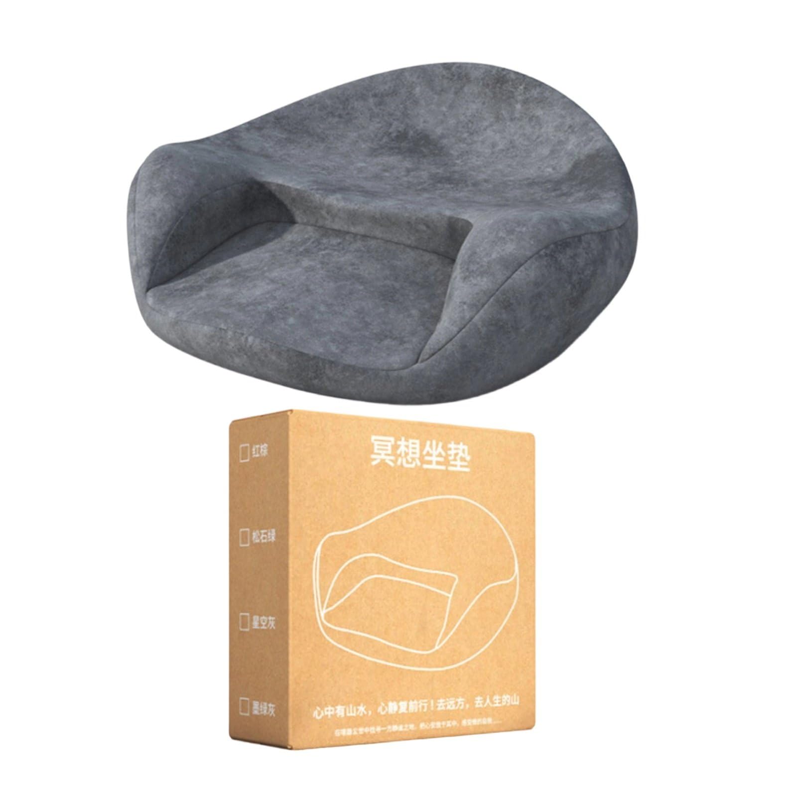 Baoblaze Cuscino Meditativo in Memory Foam con Copertura in Tessuto Traspirante Morbido per Stretching Preghiera E Cerimonia Del Tè Adatto per Soggiorno