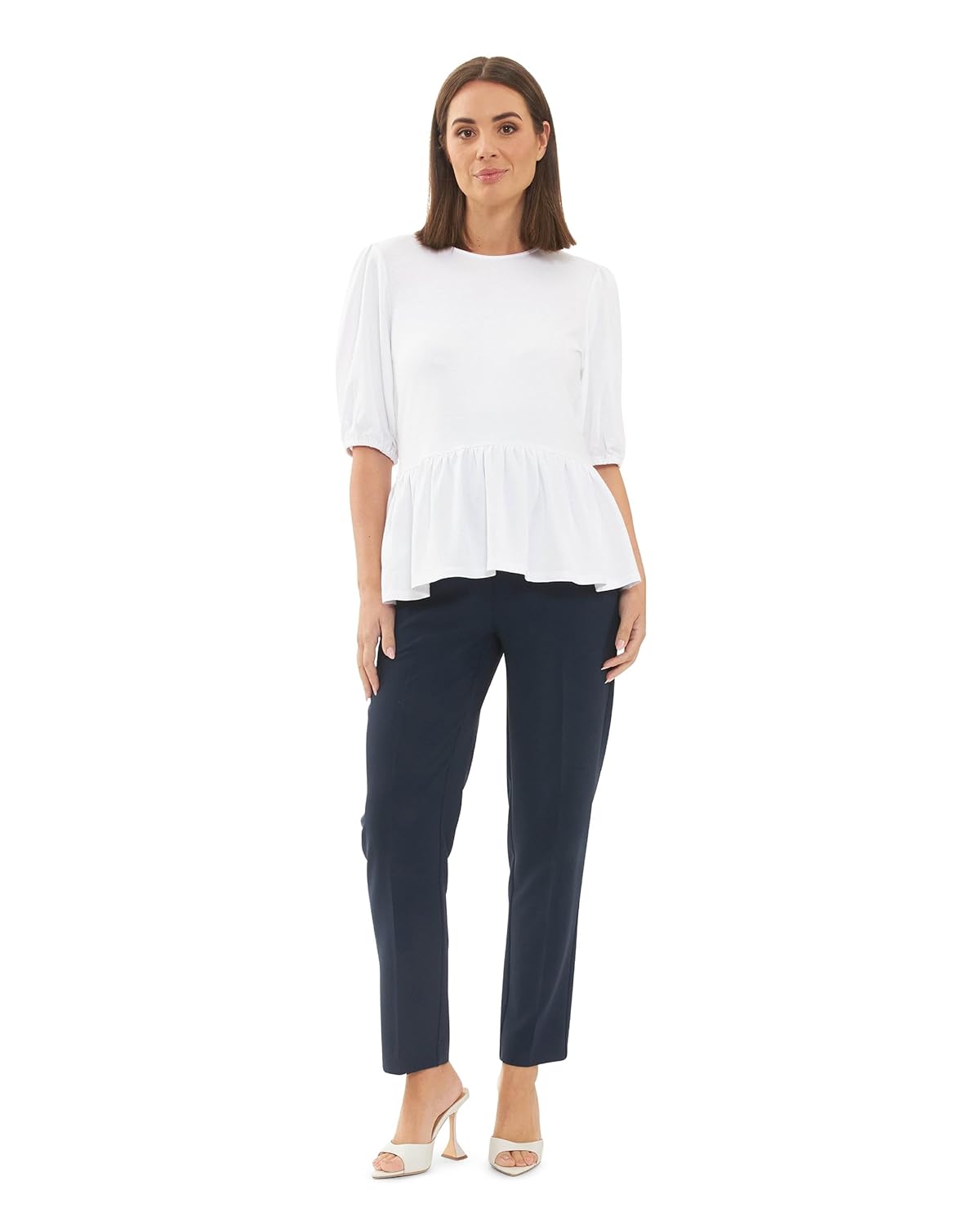 Alexa Classic Crop Pant Black