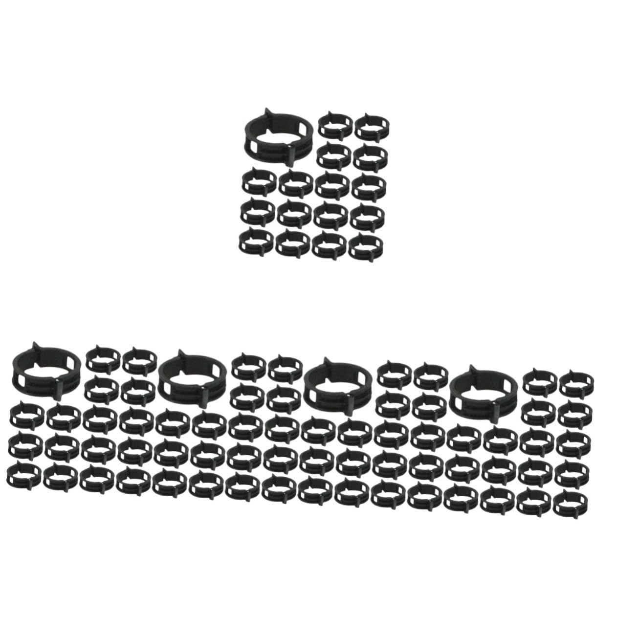 Toyvian 500stücke Pflanzenclips Für Tomaten Flexible Und Wiederverwendbare Klammern Unterstützung Von Und Blumenranken Stabile Materialien Für Gartenprojekte
